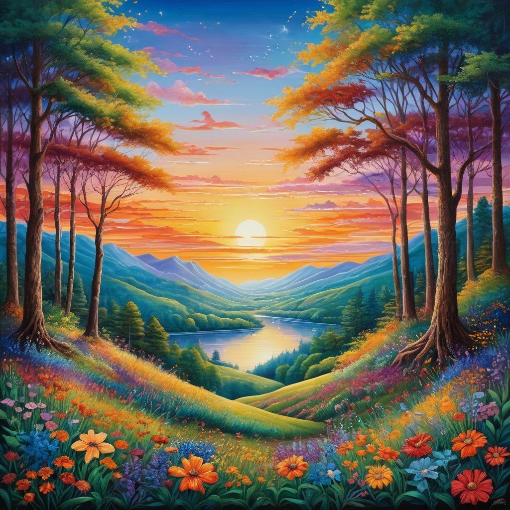 A colorful tapestry weaving through time, depicting uplifting events like joyful gatherings, family celebrations, and serene moments in nature. Each section showcases vibrant colors and diverse cultures, with smiling faces and heartwarming scenes interspersed. The background features a gentle gradient, transitioning from dawn to dusk, symbolizing the passage of time. This image should evoke feelings of warmth and happiness. super-realistic. vibrant colors. intricate details.